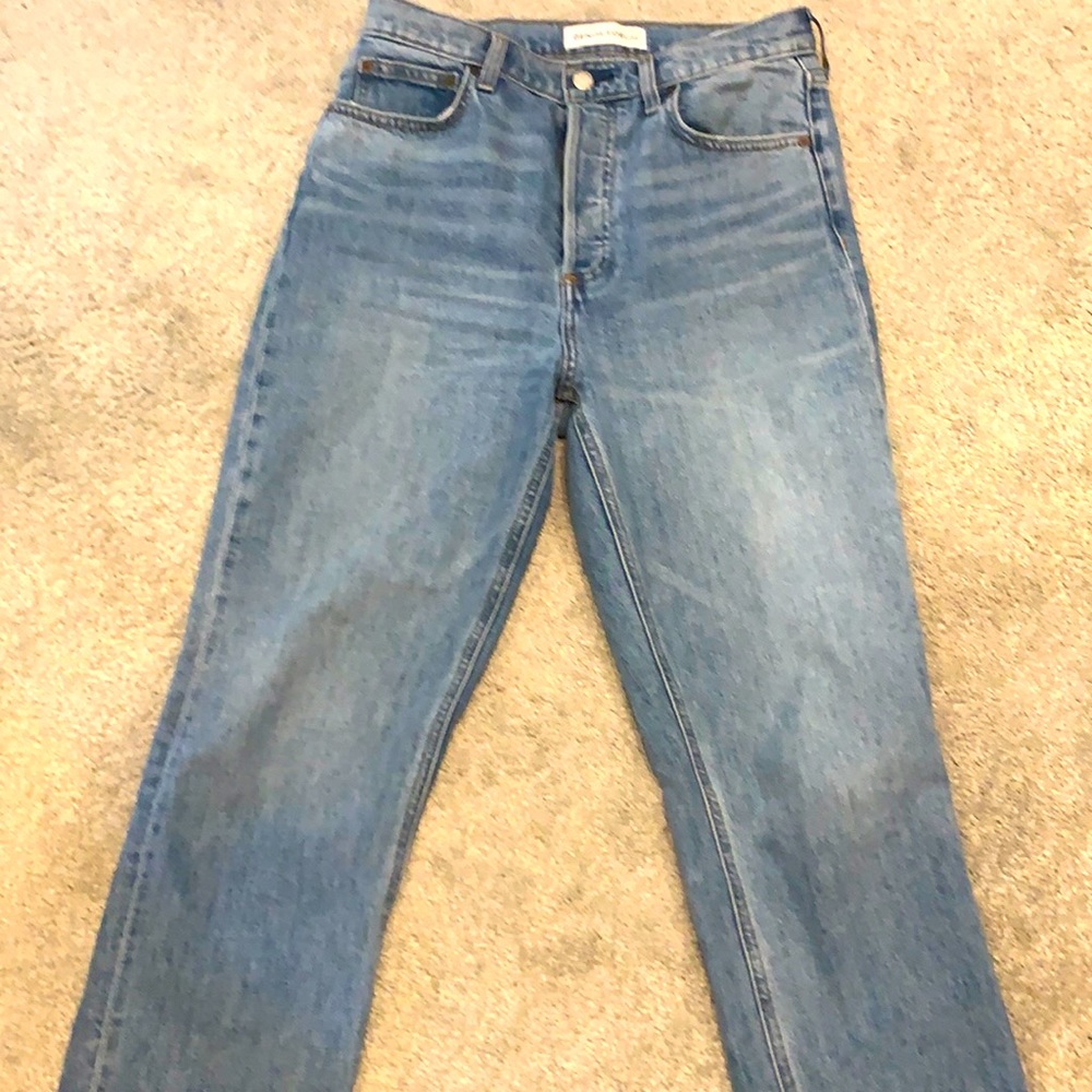 Denim Forum The Arlo High Rise Straight 28L